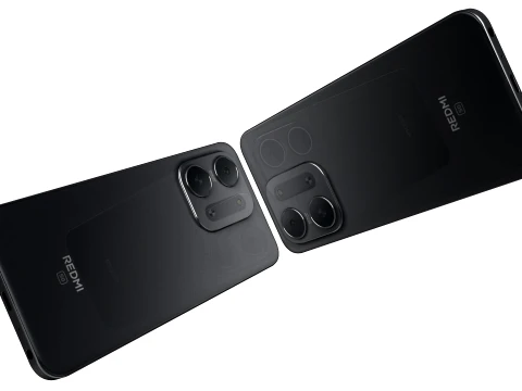 Xiaomi Redmi 17C 5G Black 3D Model