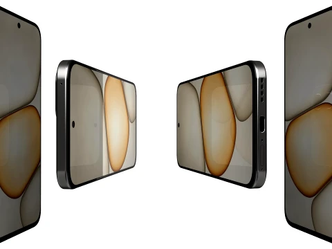 Realme 16x 5G Black 3D Model
