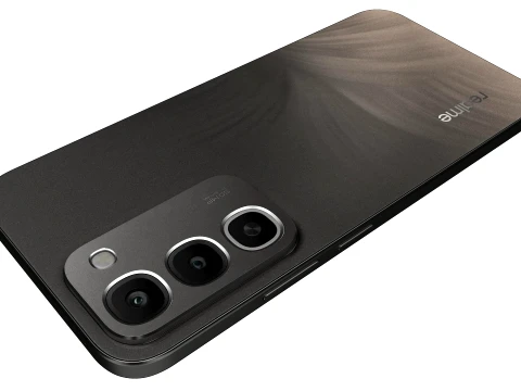 Realme 16x 5G Black 3D Model