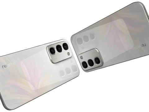 Realme 16x 5G White 3D Model