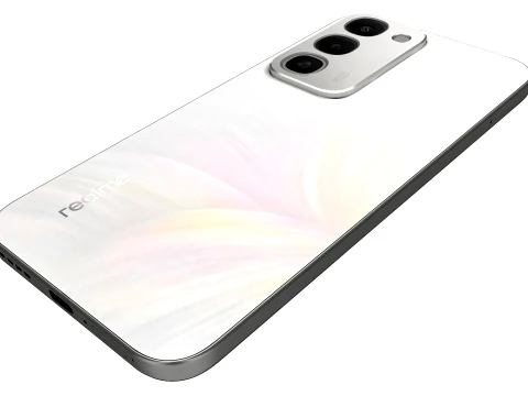Realme 16x 5G White 3D Model