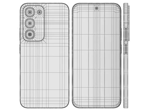 Realme 16x 5G White 3D Model