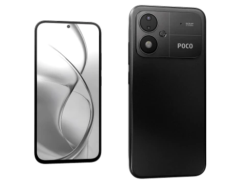 Xiaomi Poco M8 Power Black 3D Model