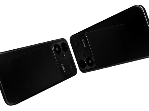 Xiaomi Poco M8 Power Black 3D Model