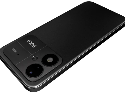 Xiaomi Poco M8 Power Black 3D Model