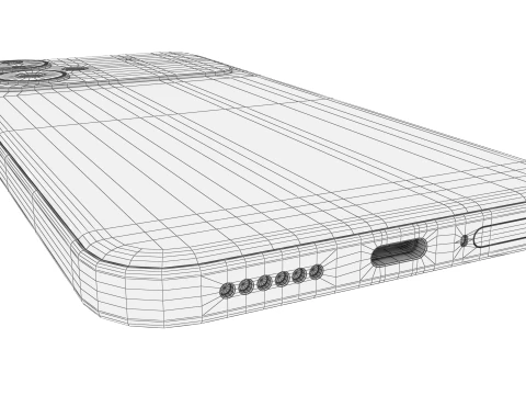 Xiaomi Poco M8 Power Black 3D Model