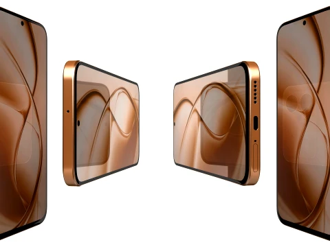 Xiaomi Poco M8 Power Blaze Orange 3D Model