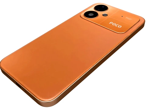 Xiaomi Poco M8 Power Blaze Orange 3D Model
