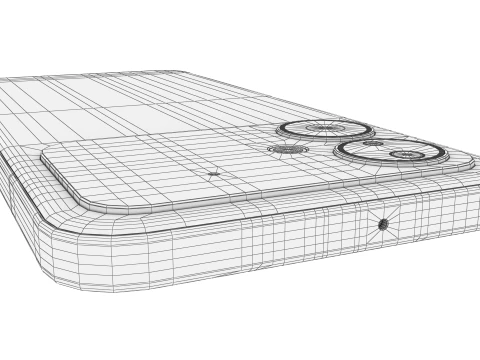 Xiaomi Poco M8 Power Blaze Orange 3D Model