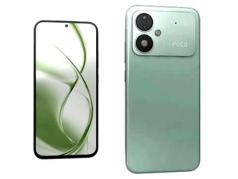 Xiaomi Poco M8 Power Green 3D Model