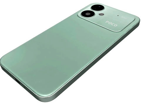Xiaomi Poco M8 Power Green 3D Model
