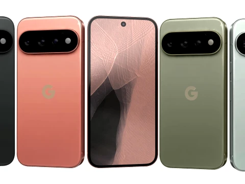 Google Pixel 11 Pro All Colors 3D Model