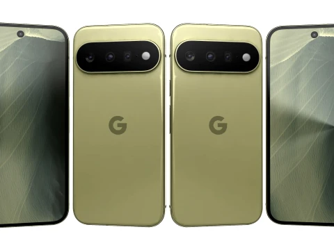 Google Pixel 11 Pistachio 3D Model