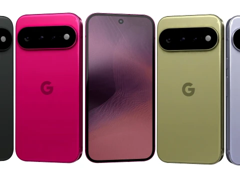 Google Pixel 11 All Colors 3D Model