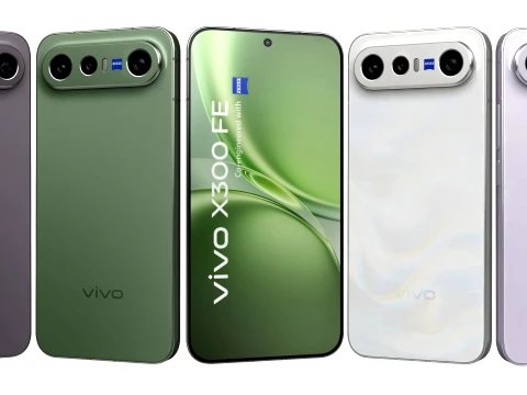 Vivo X300 FE india Todos los colores Modelo 3D