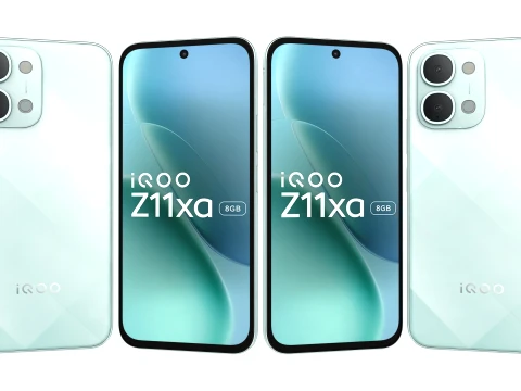 IQOO Z11XA 5G Prismatic Green 3D Model
