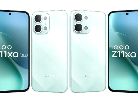 IQOO Z11XA 5G Prismatic Green 3D Model