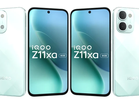 IQOO Z11XA 5G Prismatic Green 3D Model