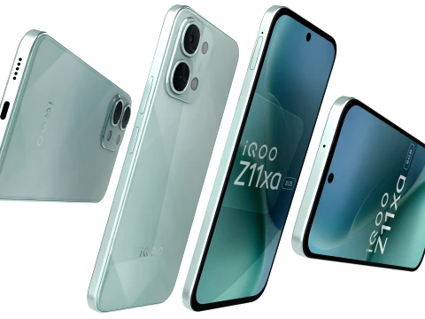 IQOO Z11XA 5G Prismatic Green 3D Model