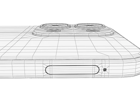 IQOO Z11XA 5G Prismatic Green 3D Model
