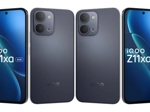 IQOO Z11XA 5G Titanio Negro Modelo 3D