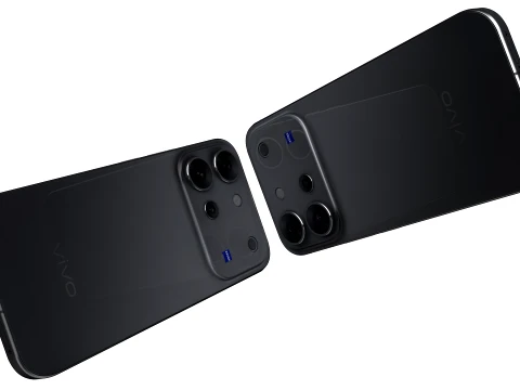 Vivo V80 Black 3D Model