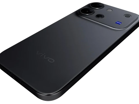 Vivo V80 Black 3D Model