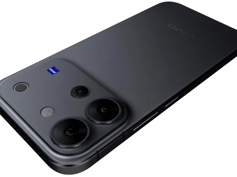 Vivo V80 Black 3D Model
