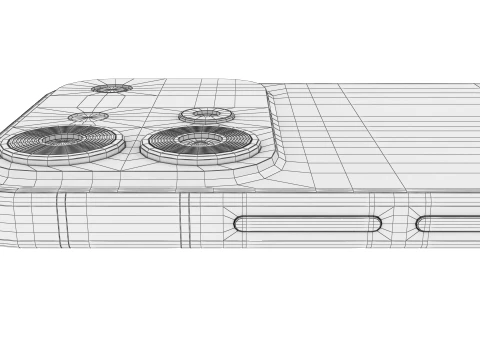 Vivo V80 Blue 3D Model
