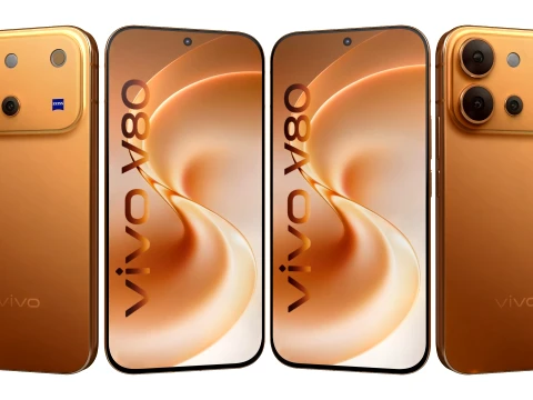 Vivo V80 All Colors 3D Model