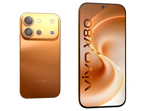 Vivo V80 All Colors 3D Model