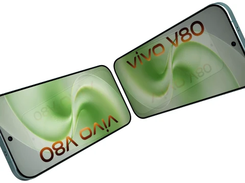 Vivo V80 All Colors 3D Model