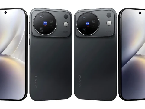 Vivo X500 Negro Modelo 3D
