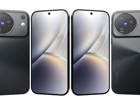 Vivo X500 Black 3D Model