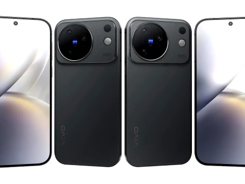 Vivo X500 Black 3D Model