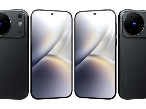 Vivo X500 Black 3D Model