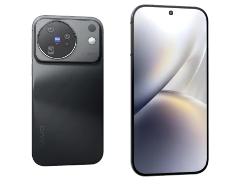 Vivo X500 Black 3D Model