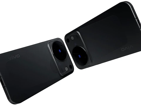 Vivo X500 Black 3D Model