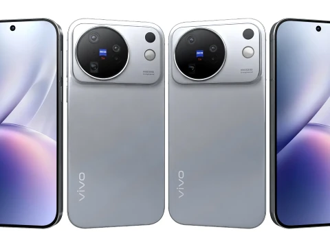 Vivo X500 Gris Modelo 3D