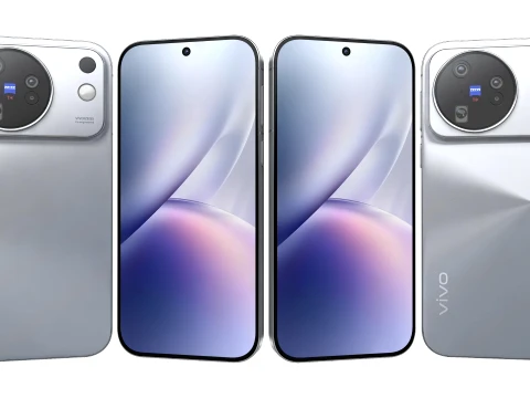 Vivo X500 Gray 3D Model