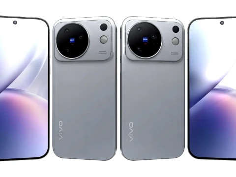 Vivo X500 Gray 3D Model