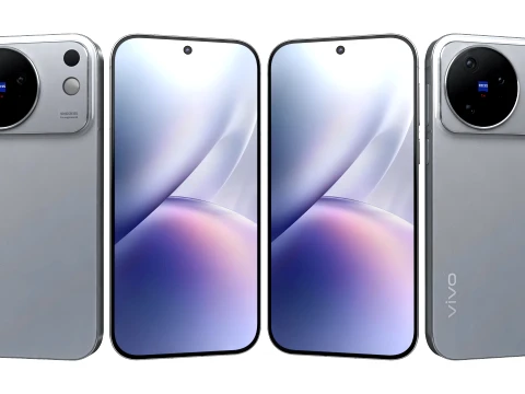 Vivo X500 Gray 3D Model