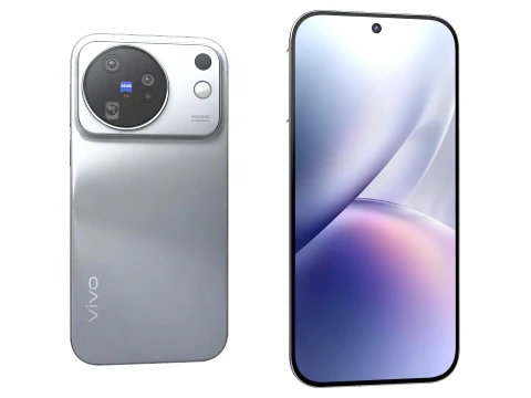 Vivo X500 Gray 3D Model