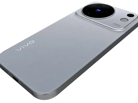 Vivo X500 Gray 3D Model