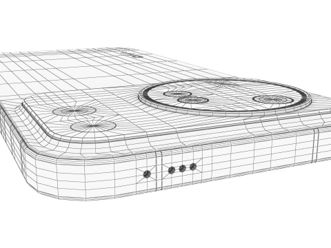 Vivo X500 Gray 3D Model