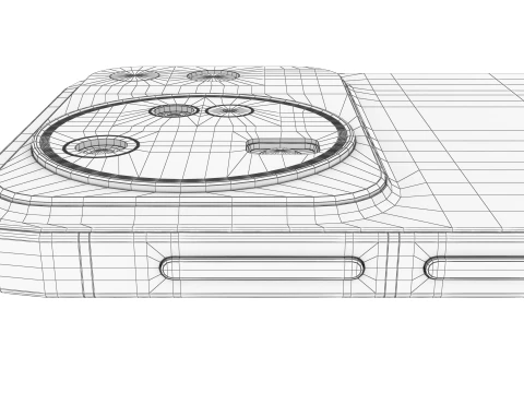 Vivo X500 Gray 3D Model