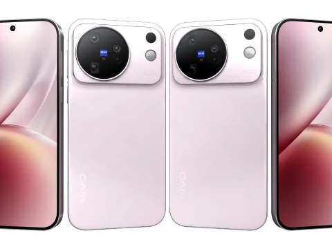Vivo X500 Pink 3D Model