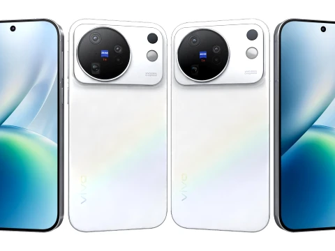 Vivo X500 Blanco Modelo 3D