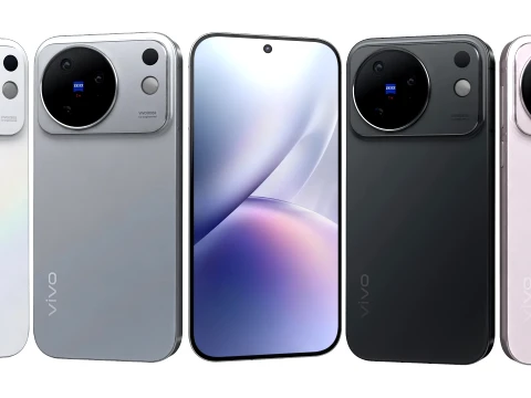 Vivo X500 todos los colores Modelo 3D