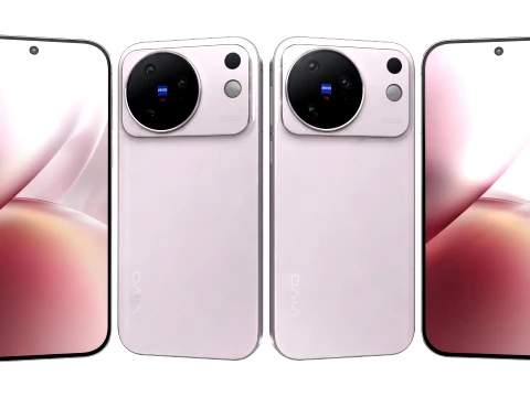 Vivo X500 All Colors 3D Model